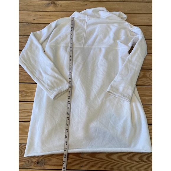 Drew Open Front Cardigan Jacket Size Large Women’s White - Picture 6 of 9